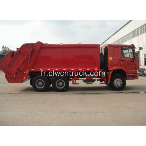 Camion de collecte des déchets neuf SINOTRUCK HOWO 22cbm